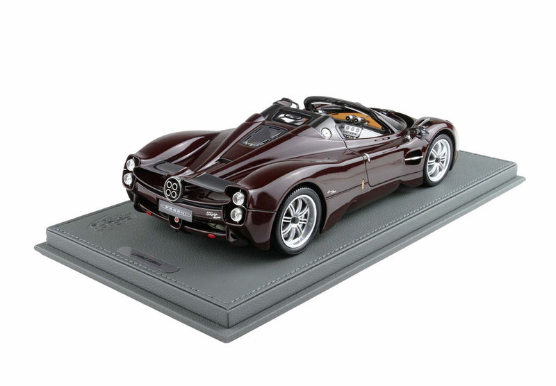 ギャラリービューアに画像をロードする, 【予約】Pagani Utopia Roadster ハバネロ ペブルビーチローンチカー フルカーボンレッド/ BBR 1/18 ミニカー