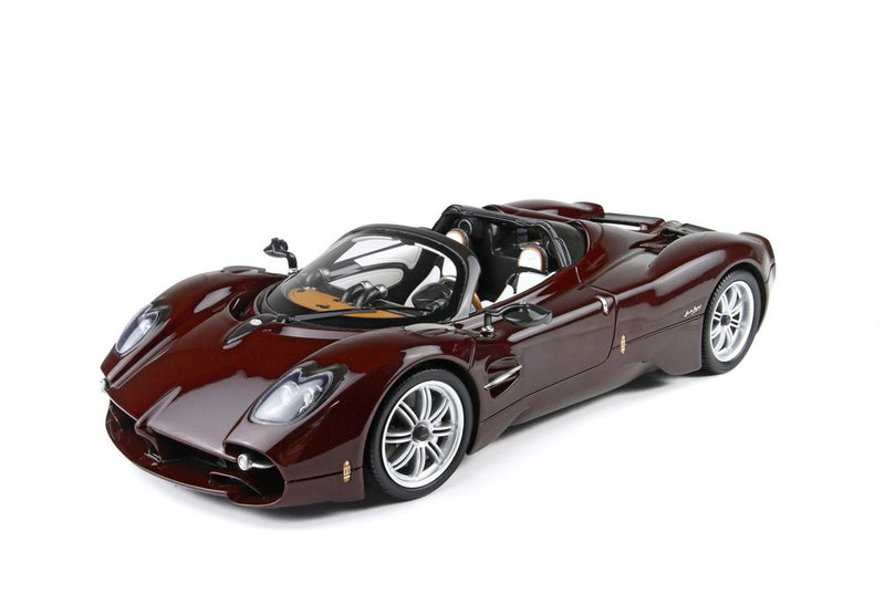 ギャラリービューアに画像をロードする, 【予約】Pagani Utopia Roadster ハバネロ ペブルビーチローンチカー フルカーボンレッド/ BBR 1/18 ミニカー
