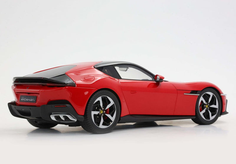 ギャラリービューアに画像をロードする, 【予約】2026年発売予定Ferrari 12Cilindri クーペ ロッソコルサ シルバーリム レッドブレーキ/ BBR 1/18 ミニカー