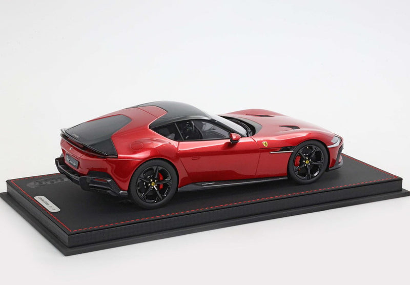 ギャラリービューアに画像をロードする, 【予約】2026年発売予定Ferrari 12Cilindri クーペ ロッソイモラ ブラックリム/ BBR 1/18 ミニカー