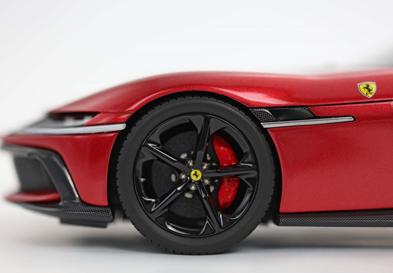 ギャラリービューアに画像をロードする, 【予約】2026年発売予定Ferrari 12Cilindri クーペ ロッソイモラ ブラックリム/ BBR 1/18 ミニカー