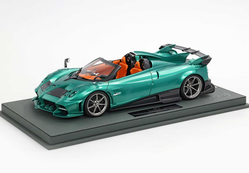 ギャラリービューアに画像をロードする, 【予約】Paganiパガーニ Imola Roadster Rio Green 限定150台 / BBR 1/18 ミニカー