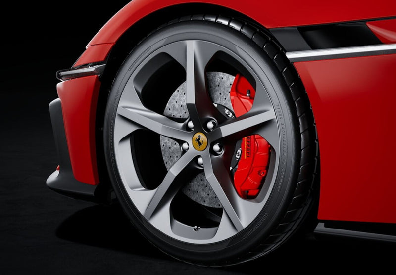 ギャラリービューアに画像をロードする, 【予約】Ferrariフェラーリ 12Cilindri Spider Red Corsa Beige Lucania interior color / BBR 1/18 ミニカー