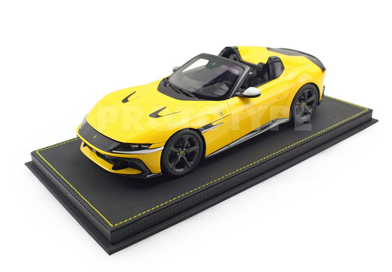 ギャラリービューアに画像をロードする, 【予約】Ferrariフェラーリ 12Cilindri Spider Giallo Modena / BBR 1/18 ミニカー