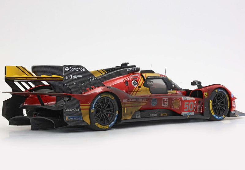 ギャラリービューアに画像をロードする, Ferrari 499P 50号車 Winner Le Mans 2024 ダーティーエディション/ BBR 1/18 100台限定ミニカー