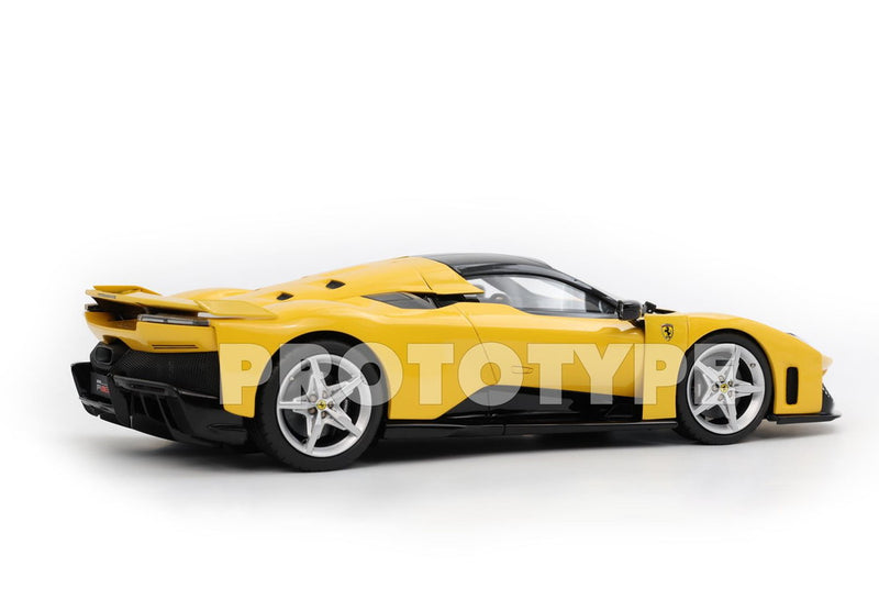 ギャラリービューアに画像をロードする, 【予約】Ferrari F80 ジャッロモデナ シルバーホイール/ BBR 1/18 ミニカー