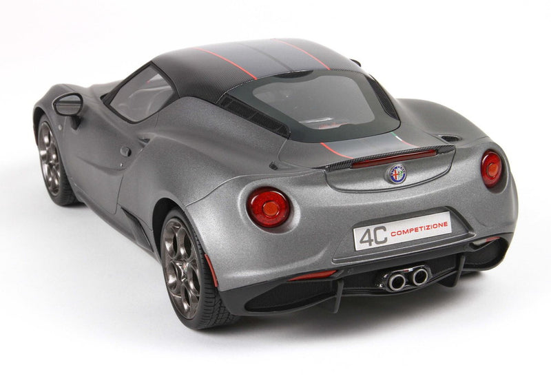 ギャラリービューアに画像をロードする, 【予約】Alfa Romeo 4C Competizione グリージョヴェスヴィオオパコ/ BBR 1/18 108台限定ミニカー