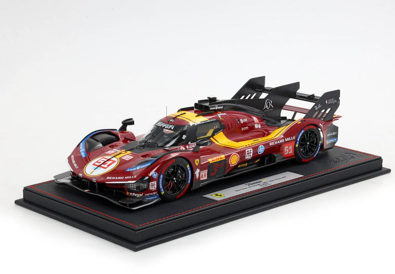 ギャラリービューアに画像をロードする, 【予約】Ferrariフェラーリ 499P n.51 3rd Qatar Pier Guidi Giovinazzi Calado 限定20台 / BBR 1/18 ミニカー