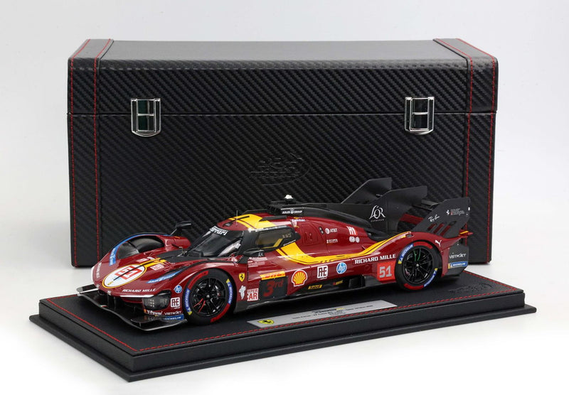 ギャラリービューアに画像をロードする, 【予約】Ferrariフェラーリ 499P n.51 3rd Qatar Pier Guidi Giovinazzi Calado 限定20台 / BBR 1/18 ミニカー