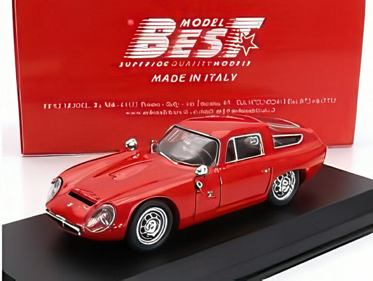 ALFA ROMEO GIULIA TZ クーペ PROVA 1963 レッド/ Best-Model 1/43 ミニカー