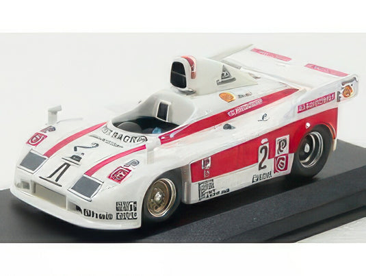 PORSCHE 908/4 N 2 KYALAMI 1981 BRUNN BARTH MARTIN WHITE RED/Best-Model 1/43ミニカー
