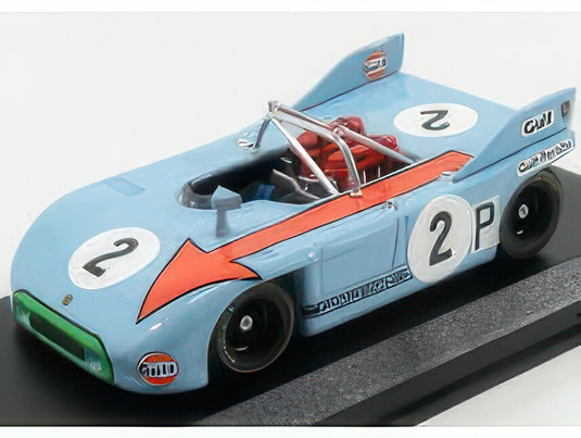 PORSCHE 908/03 N 2 1000km NURBURGRING 1971 BELL SIFFERT LIGHT BLUE/Best-Model 1/43ミニカー