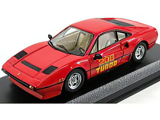 FERRARI 208 GTB TURBO 1980 RED/Best-Model 1/43ミニカー