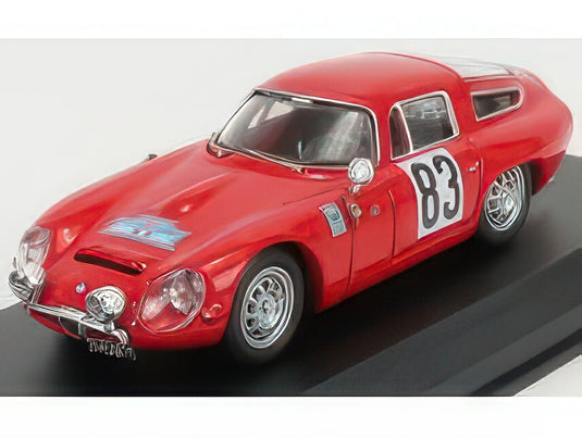 ALFA ROMEO TZ1 N 83 WINNER COUPE DES ALPES 1964 G.AUGIAS RED/Best-Model 1/43ミニカー