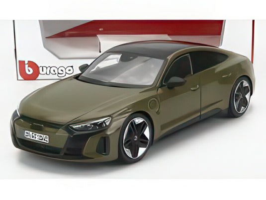 AUDI GT RS E-TRON 2022 タクティタルグリーン/ Bburago 1/18 ミニカー