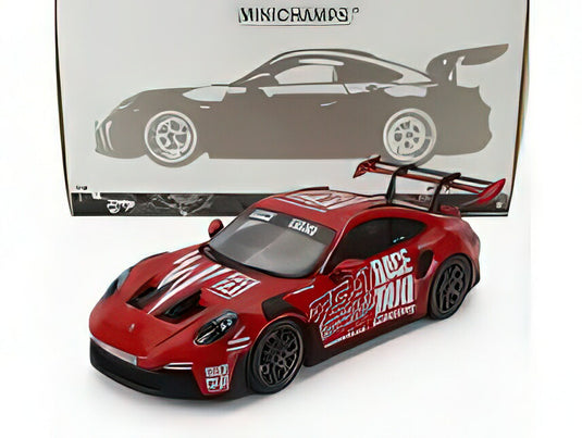 PORSCHE 911 992 GT3 RS COUPE GETSPEED RACE TAXI NURBURGRING 2024 RED/MINICHAMPS 1/18ミニカー