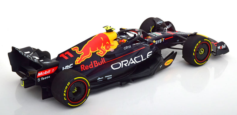 ギャラリービューアに画像をロードする, Red Bull RB18 モナコGP優勝 Perez 2022 限定264個/ MINICHAMPS 1/18 ミニカー