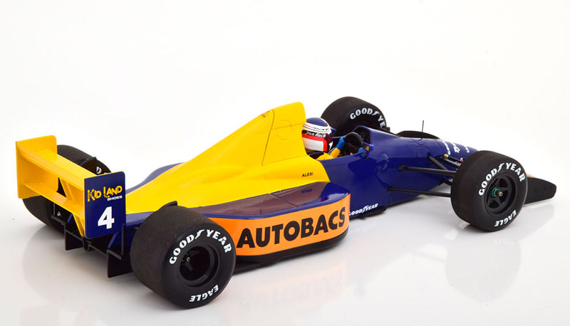 ギャラリービューアに画像をロードする, Tyrrell Ford 018 日本GP Alesi 1989 デカール付 限定300個/ MINICHAMPS 1/18 ミニカー