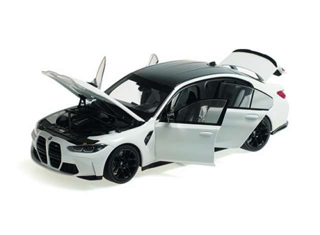 ギャラリービューアに画像をロードする, 2020 BMW M3, white/MINICHAMPS 1/18ミニカー