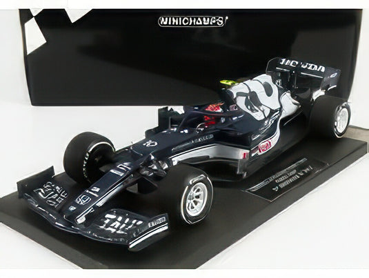ALPHA TAURI F1 AT02 HONDA RA620H TEAM ALPHA TAURI N 10 3rd AZERBAIJAN GP 2021 PIERRE GASLY WHITE BLUE/MINICHAMPS 1/18ミニカー