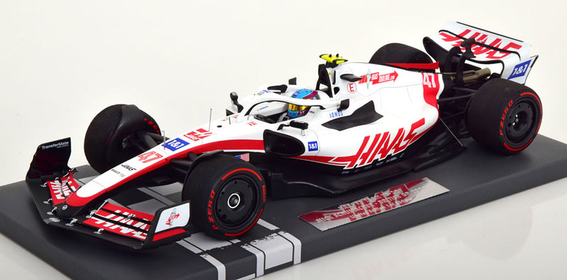 ギャラリービューアに画像をロードする, Haas VF22 イギリスGP Schumacher 2022 限定360個/ MINICHAMPS 1/18 ミニカー