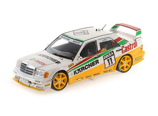 1992 Mercedes Benz 190E 2.5-16 EVO 2 Team Mass-Schons DTM Jacques Lafitte, white/yellow/MINICHAMPS 1/18ミニカー