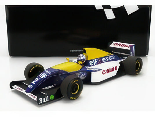 WILLIAMS F1 FW15C RENAULT N 2 WORLD CHAMPION SEASON 1993 ALAIN PROST BLUE YELLOW WHITE/MINICHAMPS 1/18ミニカー