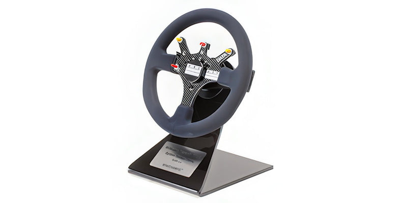 ギャラリービューアに画像をロードする, ACCESSORIES - STEERING WHEEL - VOLANTE F1 WILLIAMS FW16 TEAM ROTHMANS RENAULT SEASON 1994 AYRTON SENNA - BLACK/MINICHAMPS 1/2ミニカー