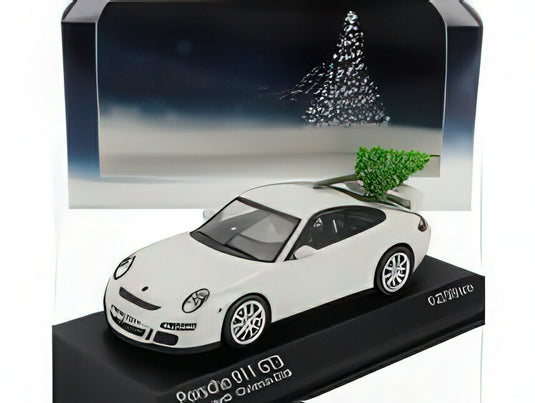 PORSCHE 911 997 GT3 RS COUPE CHRISTMAS EDITION 2024 WHITE/MINICHAMPS 1/43ミニカー