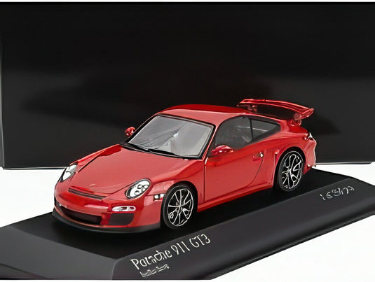 PORSCHE 911 997 2 GT3 クーペ 2009 レッド/ MINICHAMPS 1/43 ミニカー