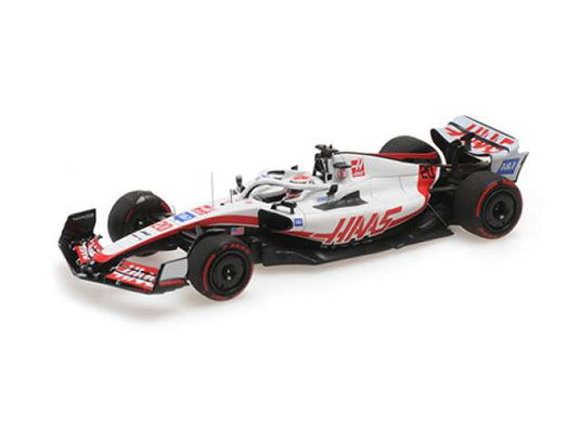 2022 Haas F1 Team VF-22 Bahrain GP Kevin Magnussen, white/red/black/MINICHAMPS 1/43ミニカー