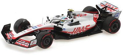 ギャラリービューアに画像をロードする, HAAS F1 TEAM VF-22 British GP 2022 (M. Schumacher)/MINICHAMPS 1/43ミニカー
