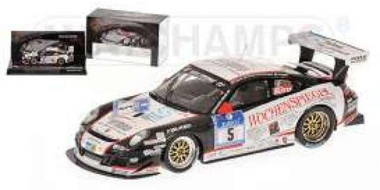 ポルシェ 911 GT3 Weiss/Jacobs/Pietsch/Ragginger 24h Nurburgring 2009/ MINICHAMPS 1/43 ミニカー