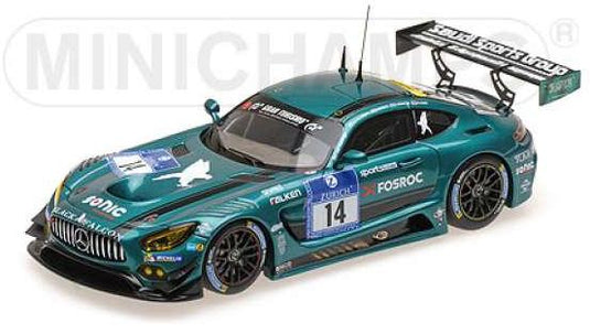 2016 メルセデスベンツ AMG GT3 Al Al Faisal/Gerwing/Dontje/Huff 24H Nurburgring/ MINICHAMPS 1/43 ミニカー