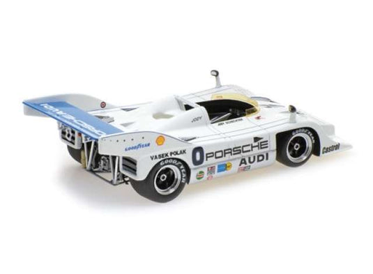 1973 Porsche 917/10 Vasek Polak Racing Jody Scheckter Can Am Mosport レジンシリーズ white/blue/MINICHAMPS 1/43ミニカー