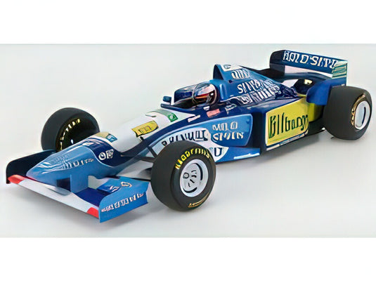 BENETTON F1 B195 TEAM MILD SEVEN RENAULT N 1 MICHAEL SCHUMACHER WINNER PACIFIC GP 1995 WORLD CHAMPION BLUE YELLOW/MINICHAMPS 1/12ミニカー