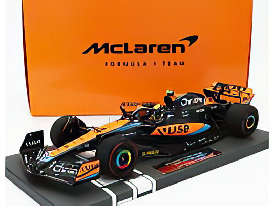McLAREN F1 MCL60 TEAM McLAREN N 4 SEASON 2023 LANDO NORRIS ORANGE BLACK BLUE/MINICHAMPS 1/18ミニカー