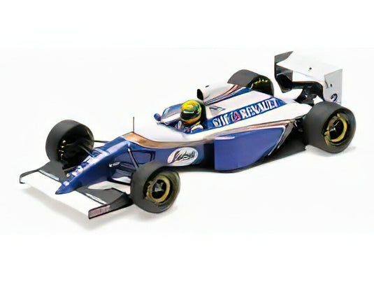 WILLIAMS F1 FW16 ROTHMANS RENAULT No2 サンマリノGP 汚し塗装 1994 Aセナ ブルーホワイト/ MINICHAMPS 1/43 ミニカー