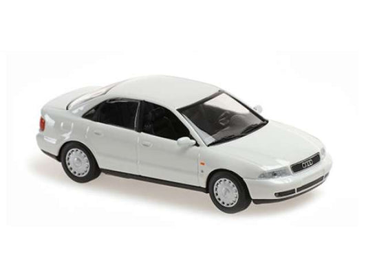 Audi A4 1995 ホワイト/ Maxichamps 1/43 ミニカー