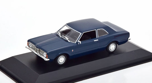 フォード タウナス 1970 ダークブルー Maxichampsコレクション/ MINICHAMPS 1/43 ミニカー