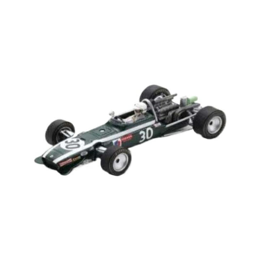1968 Cooper T86B #30 4th French GP, green/white/Spark 1/43ミニカー