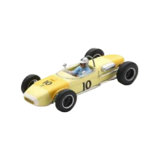 1961 Lotus 18 No.10 Willy Mairesse Belgian GP レジンシリーズyellow/white/Spark 1/43ミニカー