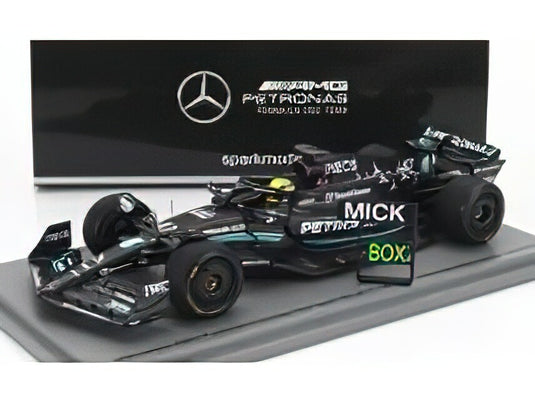 MERCEDES GP - F1 W14 N 47 TIRES TEST SPAIN GP 2023 MICK SCHUMACHER /Spark 1/43 ミニカー