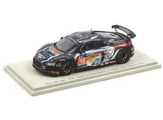 2018 Audi R8 LMS GT4 Team Orhes/Antoine Le Pilote - Paul Ricard Pernaut/Marie, black/Spark 1/43ミニカー
