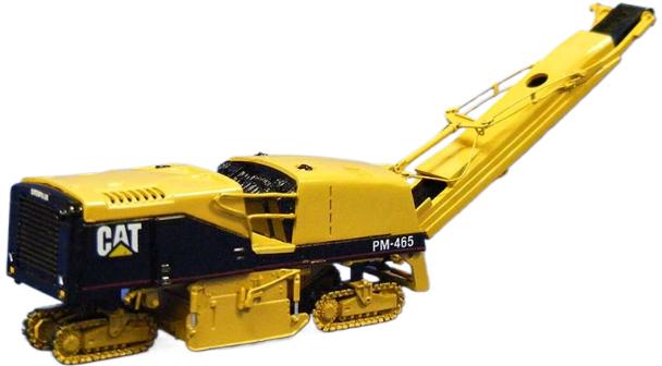 ギャラリービューアに画像をロードする, Cat PM-465 Cold Planer 舗装車 / CCM 1/87 建設機械模型 工事車両