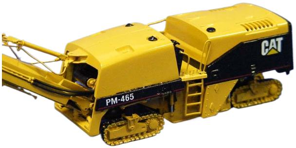 ギャラリービューアに画像をロードする, Cat PM-465 Cold Planer 舗装車 / CCM 1/87 建設機械模型 工事車両