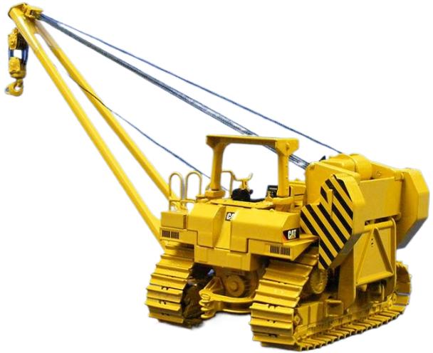 ギャラリービューアに画像をロードする, Cat 587T pipelayer 1000台限定 ROPS / CCM 1/48 建設機械模型 工事車両