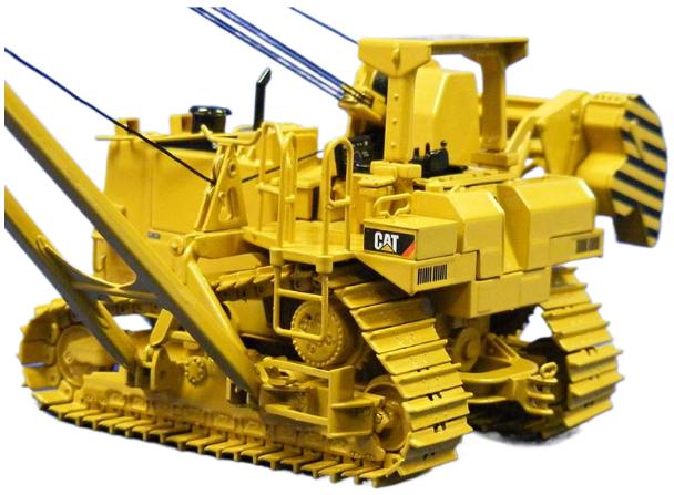 ギャラリービューアに画像をロードする, Cat 587T pipelayer 1000台限定 ROPS / CCM 1/48 建設機械模型 工事車両