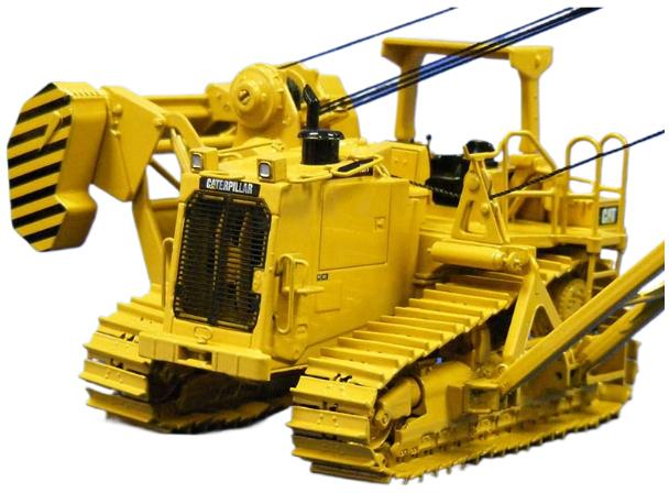 ギャラリービューアに画像をロードする, Cat 587T pipelayer 1000台限定 ROPS / CCM 1/48 建設機械模型 工事車両