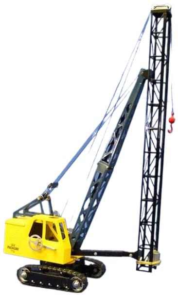 ギャラリービューアに画像をロードする, Michigan C-24 crawler crane with pile driver クローラークレーン / CCM 1/48 建設機械模型 工事車両